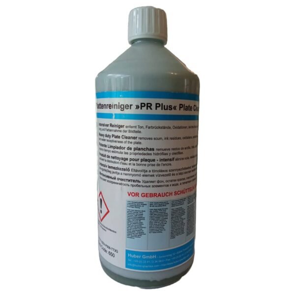 Desengrasante de Placas CTP PR PLUS HUBER 1Ltr
