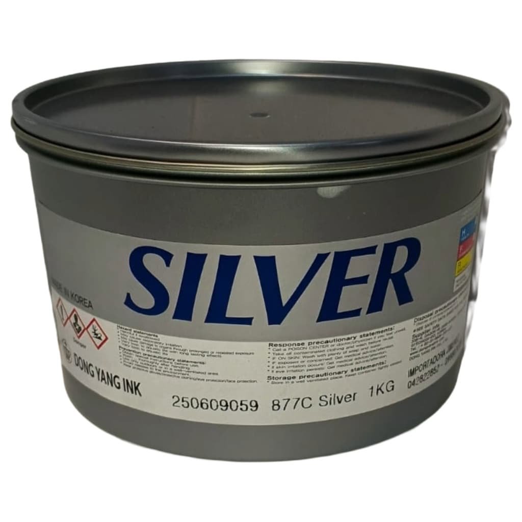 Tinta Plateado 1 Kg DONG YANG INK